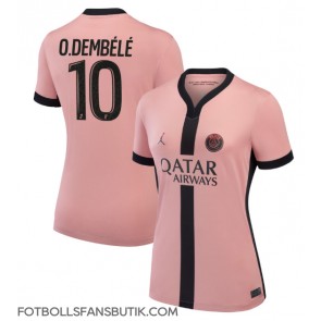 Paris Saint-Germain Ousmane Dembele #10 Replika Tredje Tröja Damer 2024-25 Kortärmad